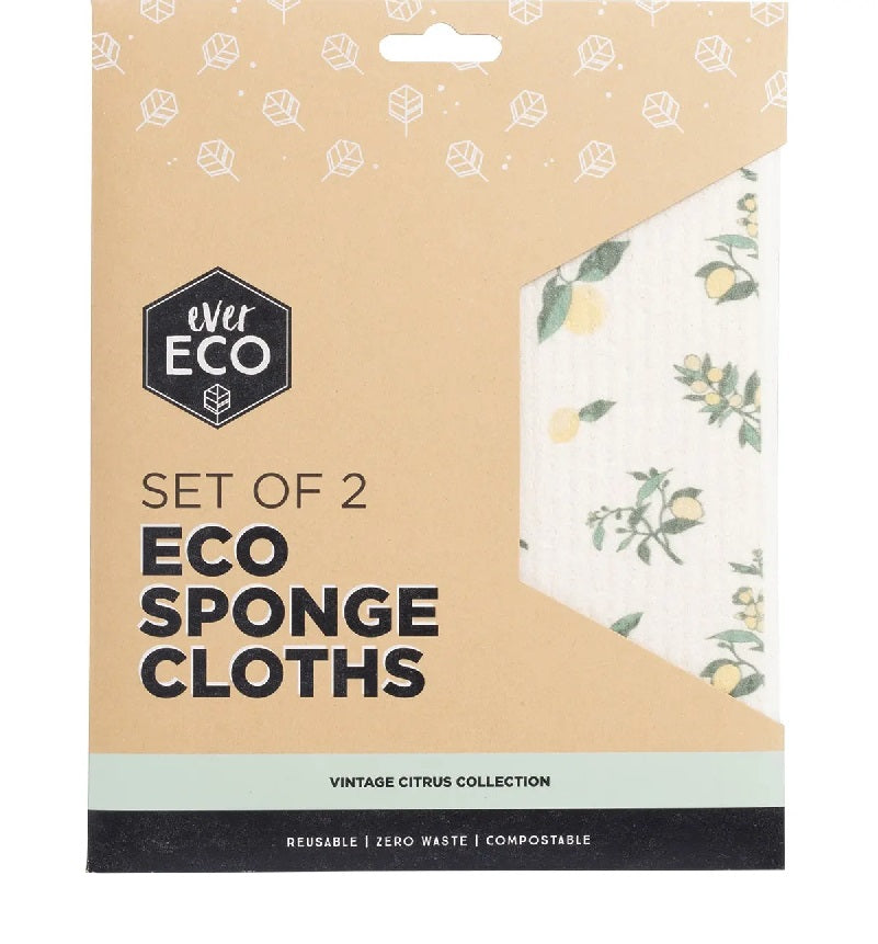 Ever Eco Sponge Cloths // Citrus Collection