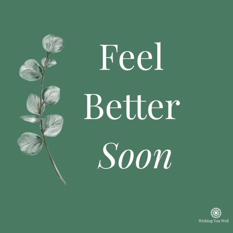 Complimentary gift card | Feel Better Soon