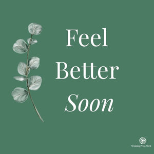 Complimentary gift card | Feel Better Soon