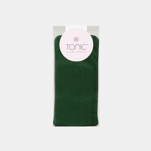 Luxe Weighted Eye Pillow | Velvet Forest Green