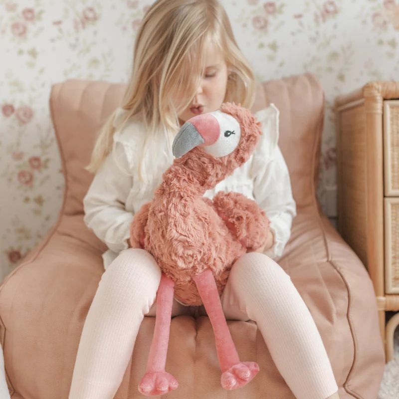 Weighted soft toy | Francesca the Flamingo