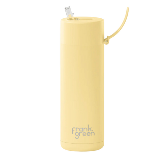 Frank Green ceramic water bottle | 595ml | Buttermilk