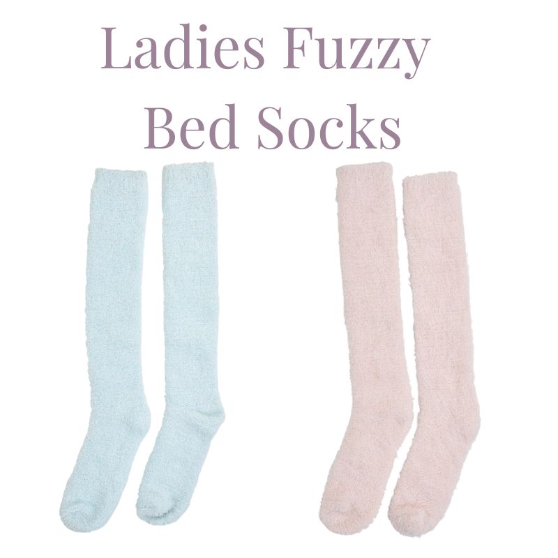 Ladies Fuzzy Bed Socks | Wishing You Well