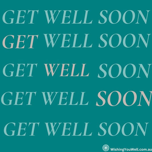 Complimentary gift card | Get Well Soon