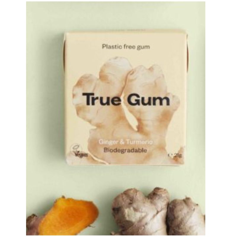 Ginger & Turmeric Gum | True GUM | Wishing You Well