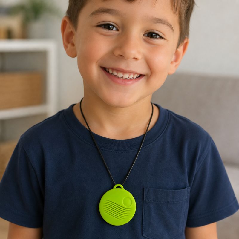 Calming Vibrating Pendant | Green