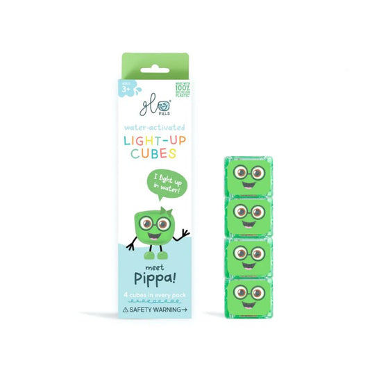 Glo Pals GREEN light Up Bath | Jelly Stone