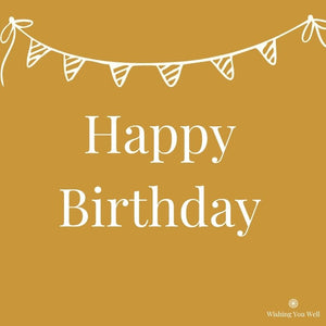 Complimentary gift card | Happy Birthday