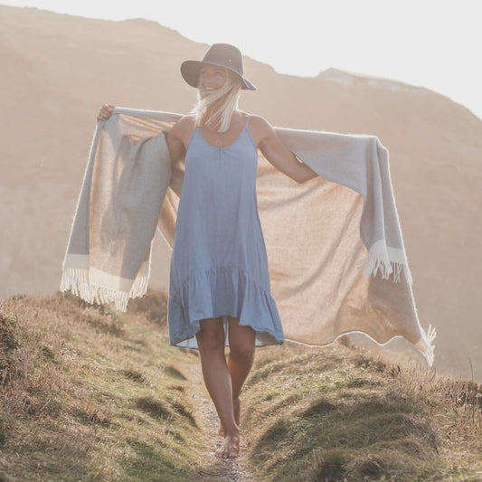 Wool Blanket | Gull Grey