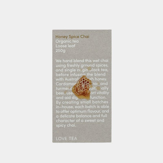 Honey Spice Chai 250g | Loose Leaf | Love Tea | Wishing You Well