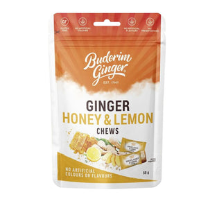 Ginger Honey & Lemon Chews (GF)