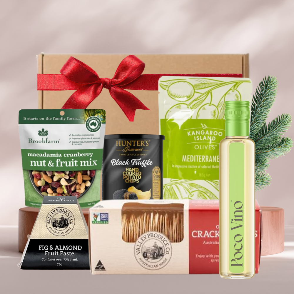 Just Add Cheese & Wine Gift Box