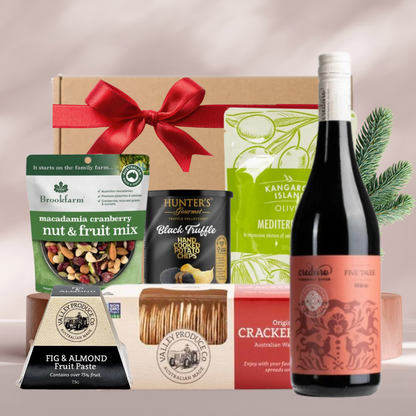 Just Add Cheese & Wine Gift Box