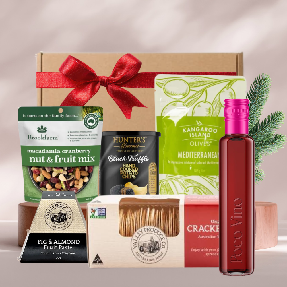 Just Add Cheese & Wine Gift Box