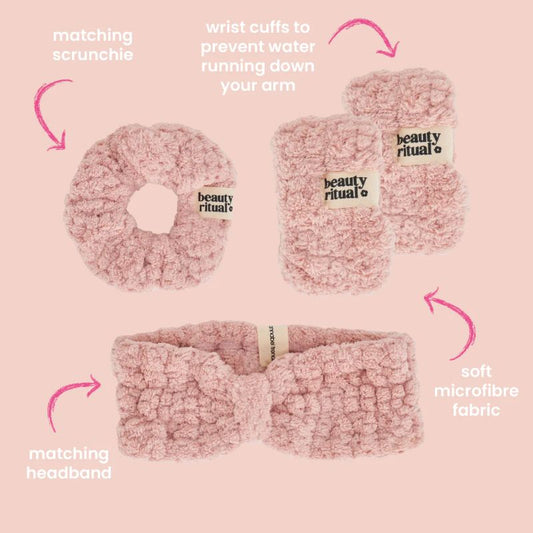 Beauty Wash Set | Dusty Pink