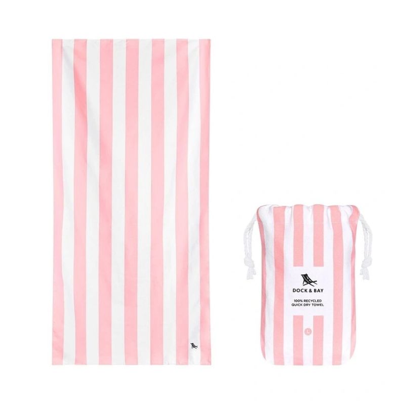 Quick Dry Towel | Dock & Bay Light Pink