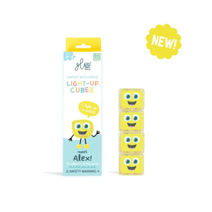 Glo Pals YELLOW Light Up Bath | Jelly Stone