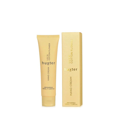 Lily & Cotton Flower Hand Cream | Huxter 100ml