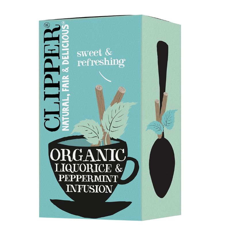 Organic Liquorice & Peppermint Infusion | Clipper Tea | Wishing You Well