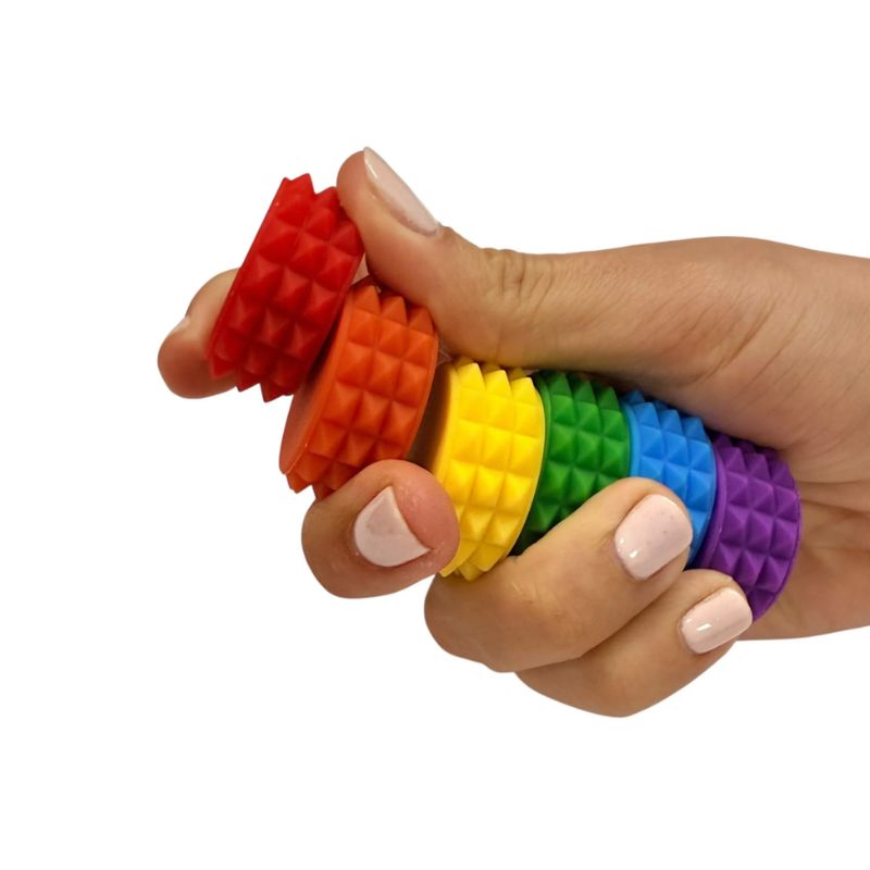 MagStak Core | Textured Fidget- Rainbow