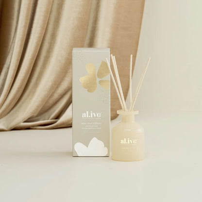 Mini Reed Diffuser | Golden Waffle & Citrus