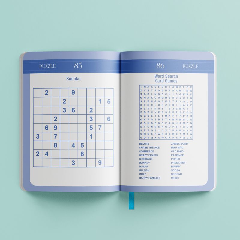 Leather Mixed Puzzle | Blue Suns