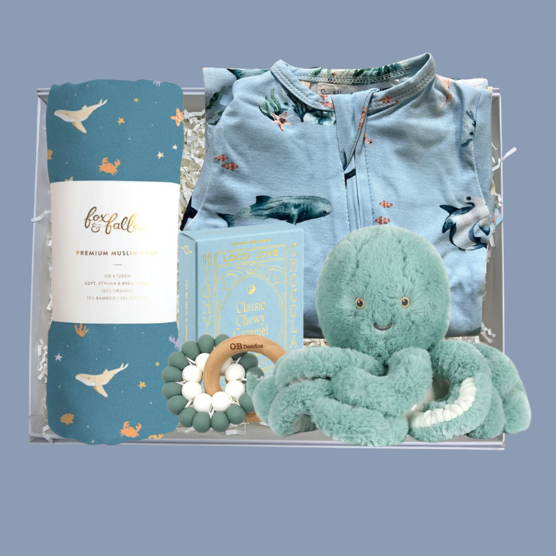 Seaside Snuggles Baby Gift Hamper