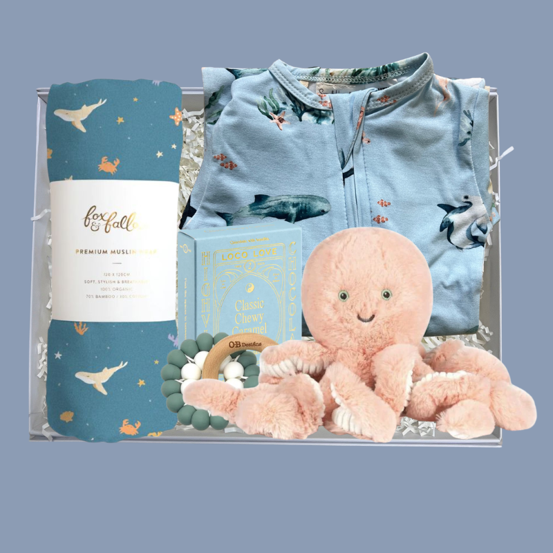 Seaside Snuggles Baby Gift Hamper