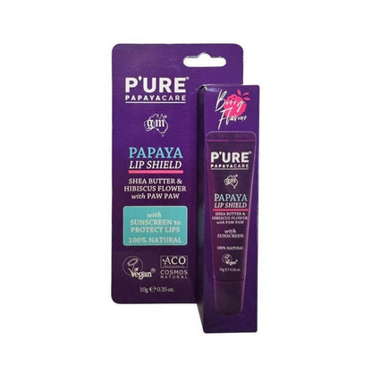 P'URE papayacare lip shield - Berry 10gm