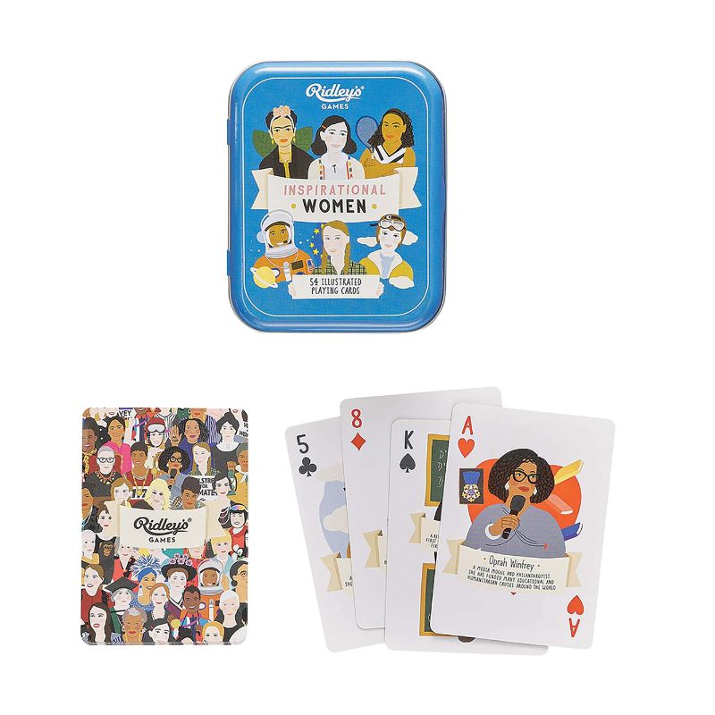 Inspirational Women Playing Cards | Ridleys Games | Wishing You Well