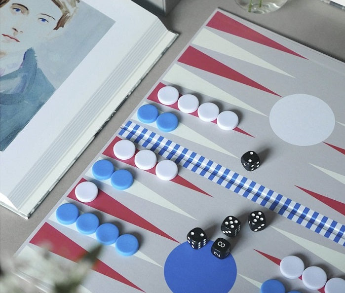Backgammon board game set | Printworks