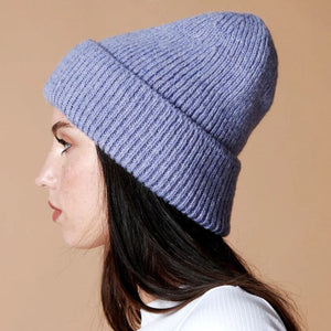 Purple Beanie