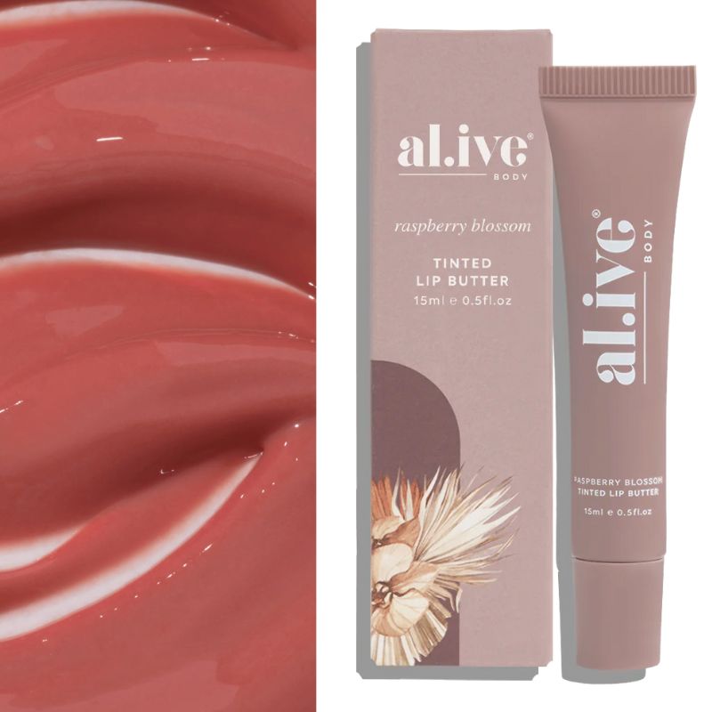 Al.ive Body Tinted Lip Butter | Raspberry Blossom