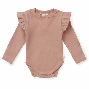 Rose Long Sleeve Bodyuit | Snuggle Hunny Baby