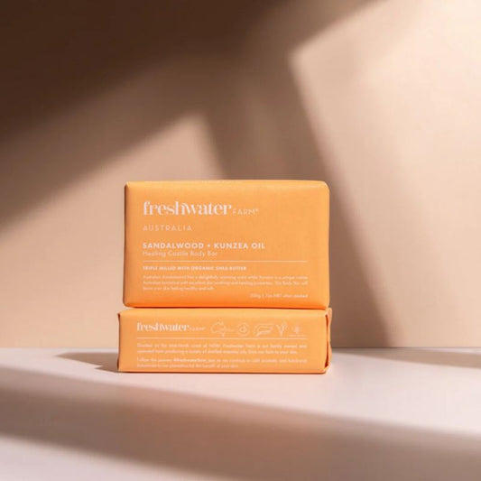 Healing Sandalwood + Kunzea Oil Soap Bar