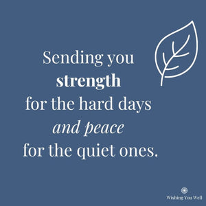 Complimentary gift card | Sending You Strength