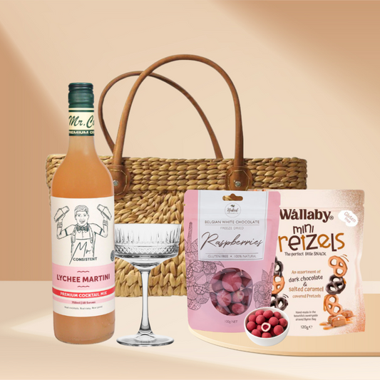 Shaken Not Stirred Gift Box (Lychee Martini) - (GF)