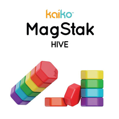 MagStak Hive | Smooth Fidget- Rainbow