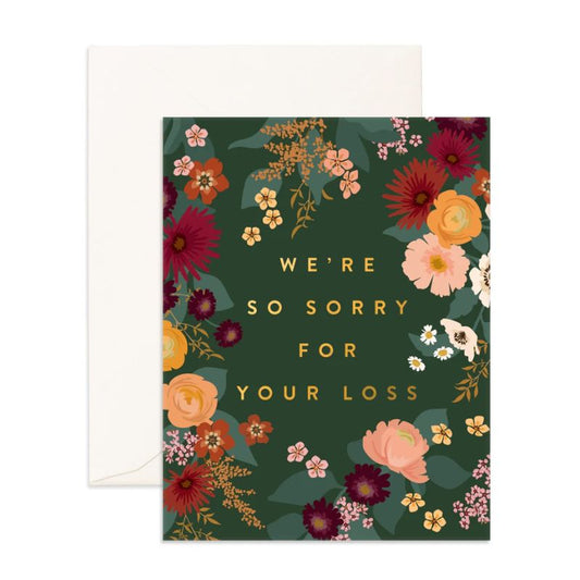 Card // We're So Sorry For Your Loss