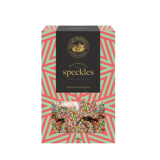 Valley Produce Co. Milk Chocolate Speckles 240gm