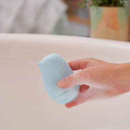 silicone bath toys bird in bath