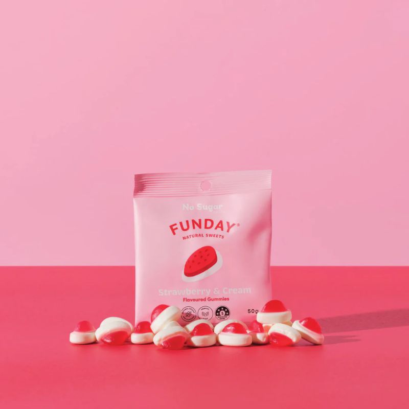 FUNDAY Strawberry & Cream Gummies
