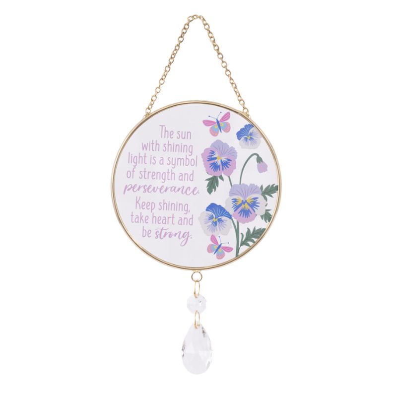 Glass Suncatcher // Strength