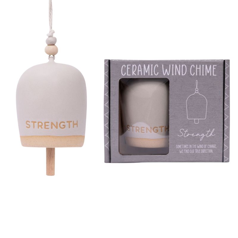 Ceramic Wind Chime // Strength