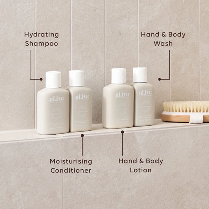 Hair & body travel pack - Al.ive body