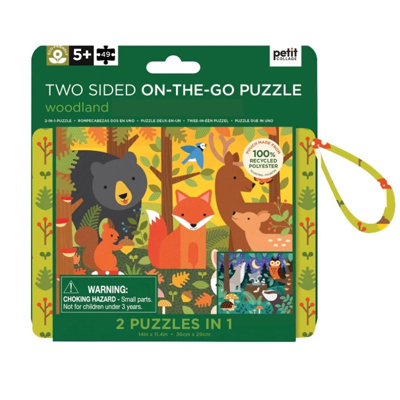 Woodland kids 2 Puzzles in 1 | Wishing You Well Gifts 