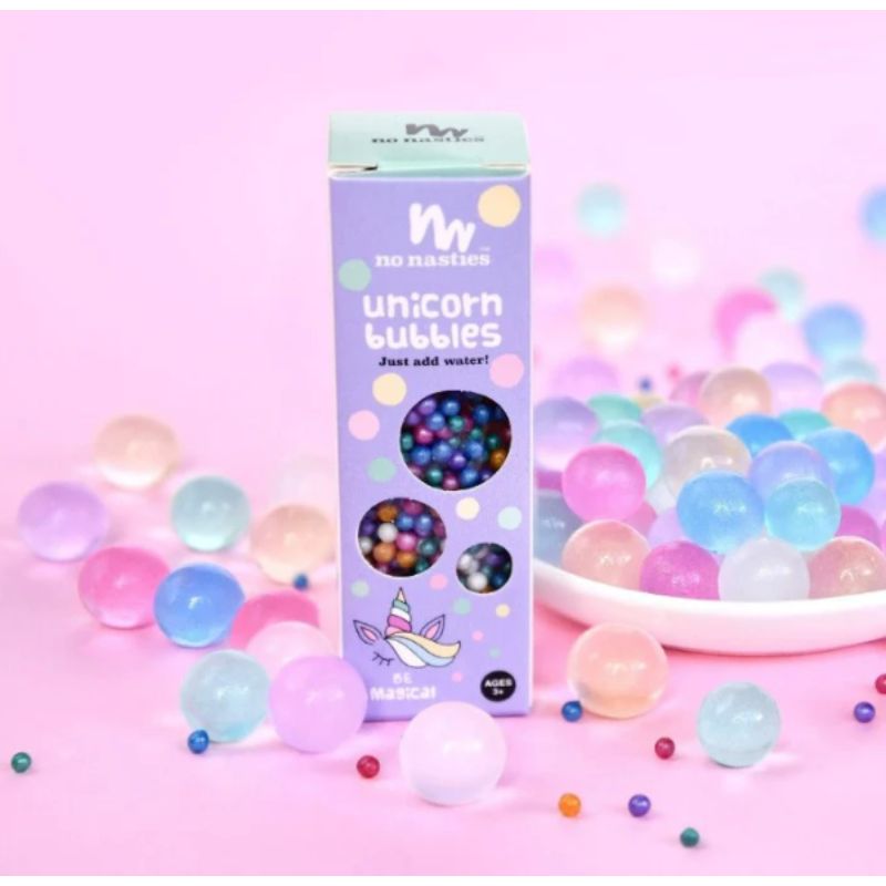 Unicorn Bubbles | BioDegradable Waterbeads | No Nasties | Wishing You Well
