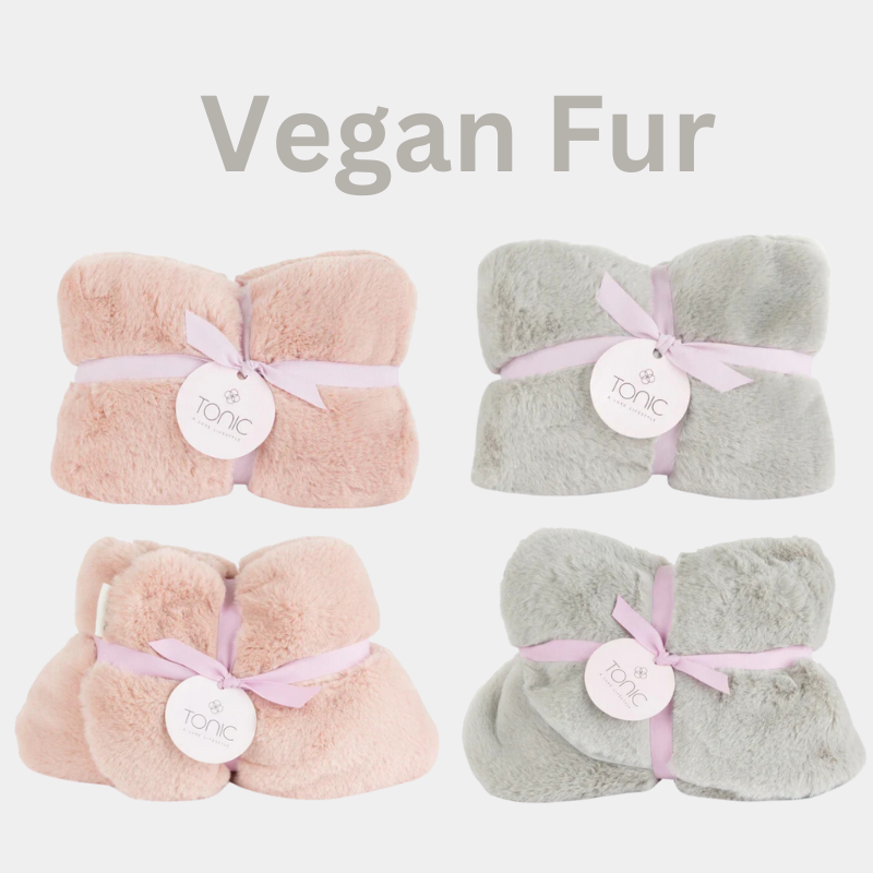 Vegan Fur Heat Pillows | Warming & Soothes Muscle Aches