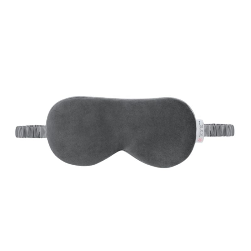 Velvet eye mask // Charcoal
