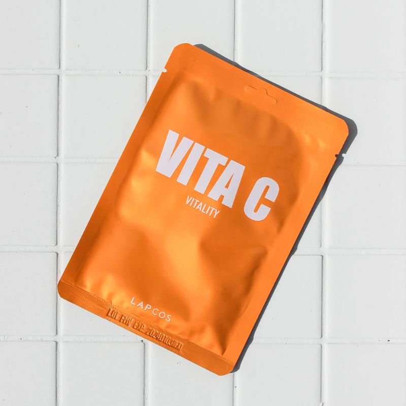 Vita C Vitality Derma Sheet Mask | Lapcos | Wishing You Well Gifts
